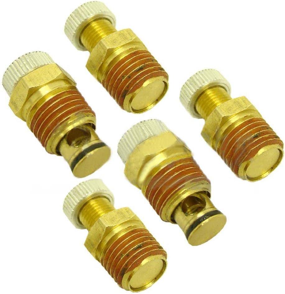 Replacement for Compatible with Z20405 Radiator Draincock - Super Speed Drain 5 Pack