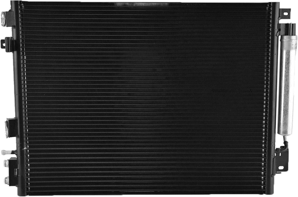 AC Condenser A/C Air Conditioning W/Transmission Cooler & Receiver Drier