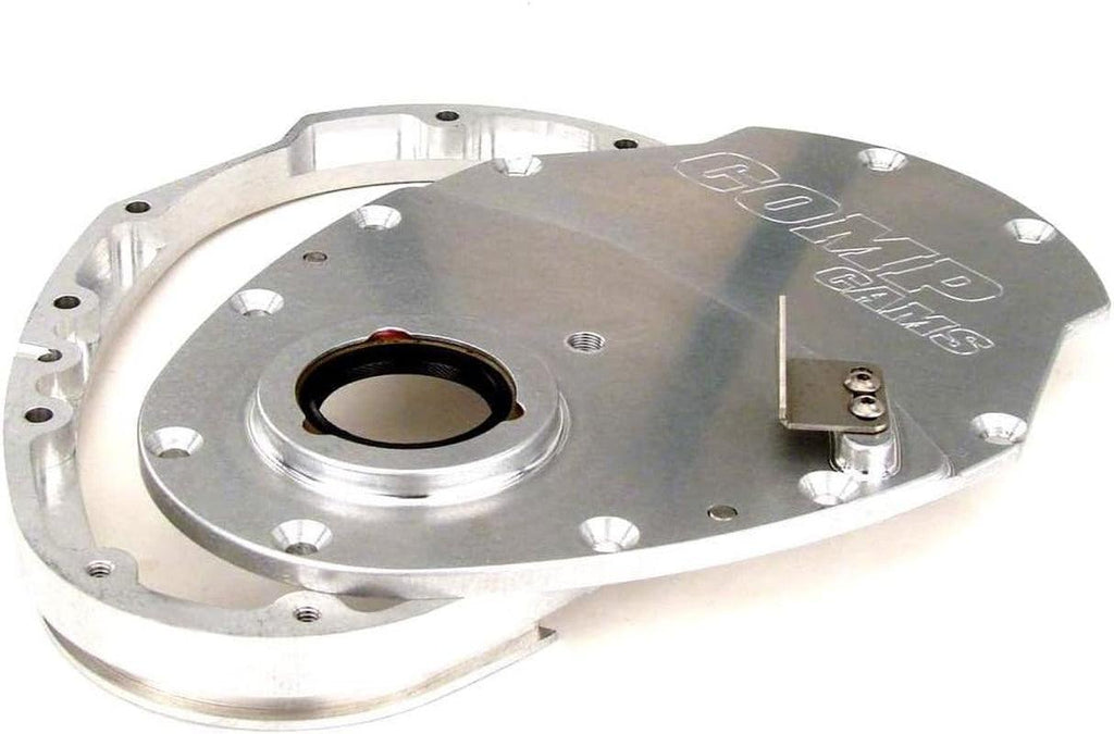 210 Two-Piece Billet Aluminum Timing Cover for Small Block Chevrolet