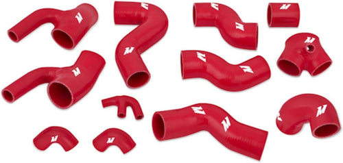 MMHOSE-S4-97TRD Silicone Turbo Hose Kit Compatible with Audi S4 1997-2002 Red