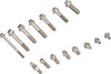 534-9604 6-Point Stainless Steel Complete Engine Fastener Kit for Small Block Chevy
