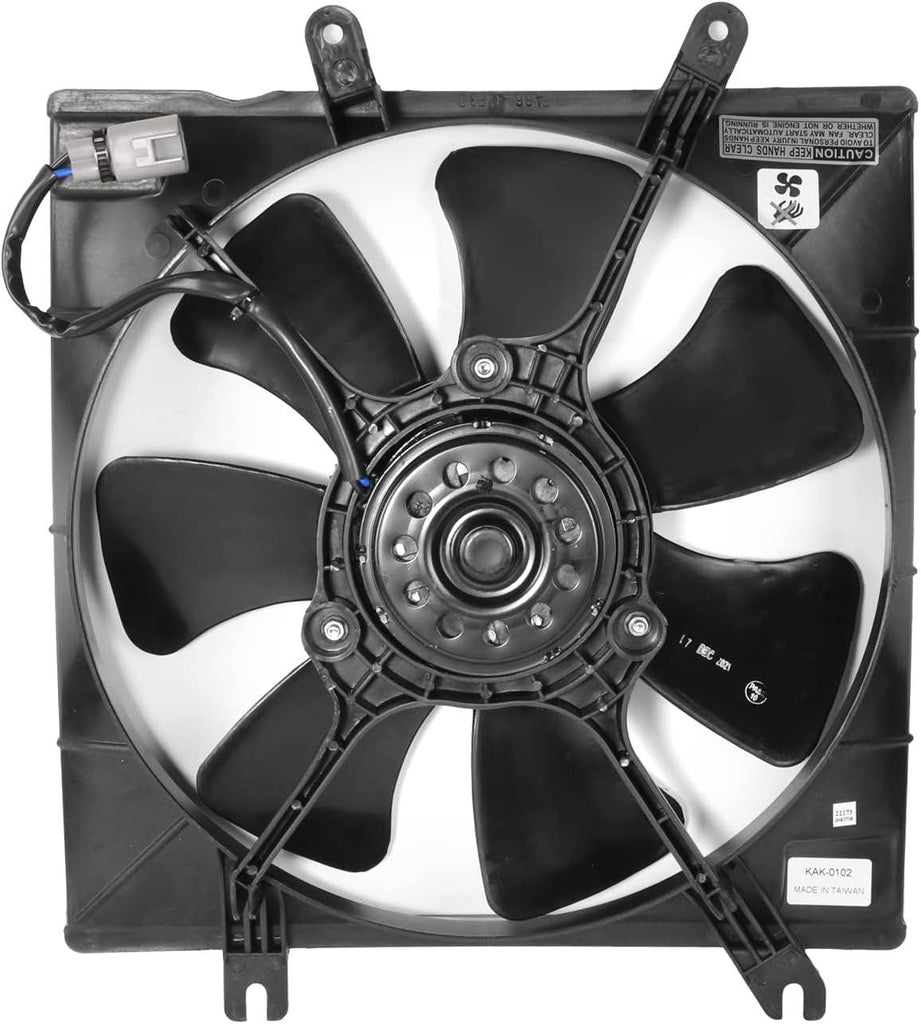 OEM-RF-1146 Factory Style Radiator Fan Assembly Compatible with 98-01 Sephia / 00-04 Spectra MT