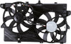 622040 Cooling Fan Assembly Compatible with 2010-2014 Ford Edge, Black