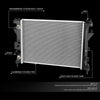 OEM-RA-13050 1-Row Aluminum Core Radiator Compatible with 2007-2009 Solstice 2.0L,19-5/16" W X 14-1/2" H X 1" D,1-5/16" Inlet / 1-5/16" Outlet