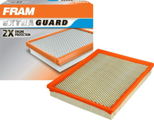 Extra Guard CA5057 Replacement Engine Air Filter for Select Lincoln, Mercury and Ford Models, Provides up to 12 Months or 12,000 Miles Filter Protection