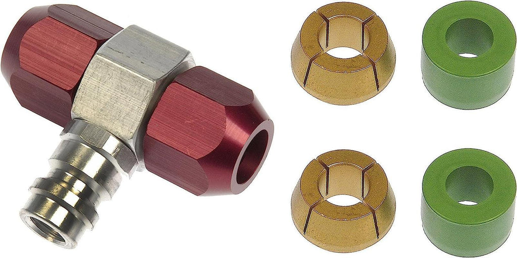 Dorman 800-967 Service Port Tee for 3/8 High Pressure Side Line