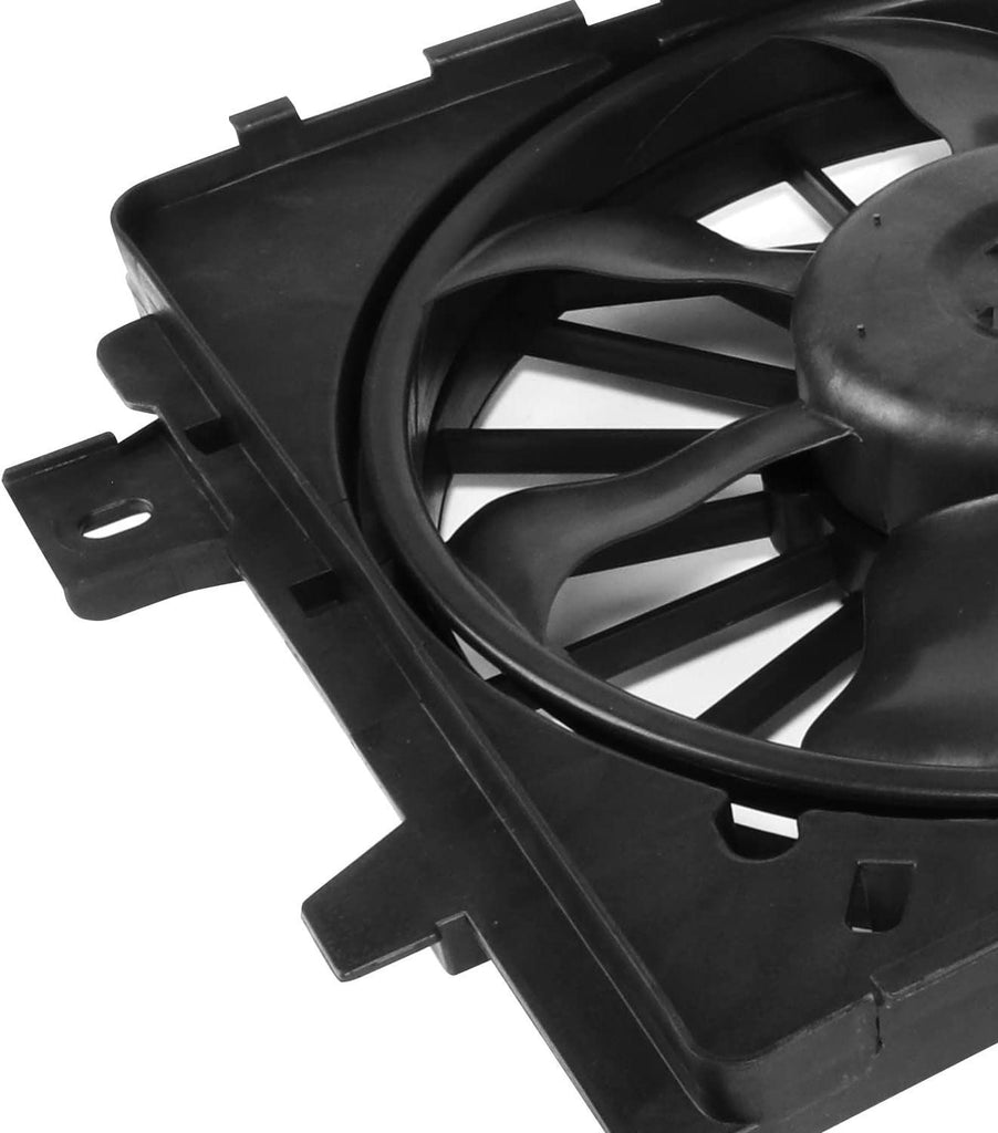 Factory Style Radiator Cooling Fan Assembly Compatible with 06-13 Impala /14-16 Impala Limited / 08-09 Allure Lacrosse,Oem-Rf-0634