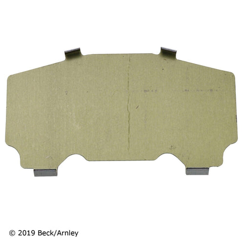 Beck Arnley Front Disc Brake Pad Set for Tacoma, 4Runner, Pickup (089-1391)