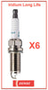 6 Spark Plugs DENSO Iridium Long Life 3417 SK16HR11 V6 Pre-Gapped