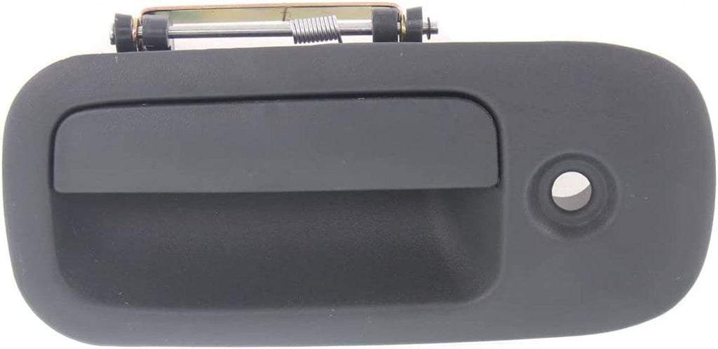 for GMC Savana 3500 Exterior Door Handle Front, Driver Side Textured Gray (1996-2002) | with Key Hole | Trim: Base/Sle | GM1310143 | 15167641