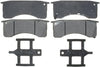 PGD1032M Professional Grade Semi-Metallic Disc Brake Pad Set
