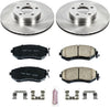 KOE6111 Autospecialty Front Replacement Brake Kit-Oe Brake Rotors & Ceramic Brake Pads