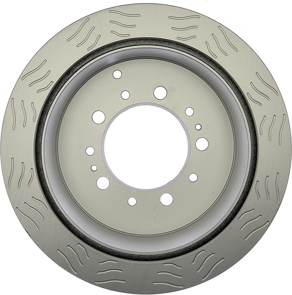 R-300 Specialty Street Performance Replacement Rear Disc Brake Rotor for Select Lexus LX570, Toyota Land Cruiser/Sequoia/Tundra Model Years (980584PER)