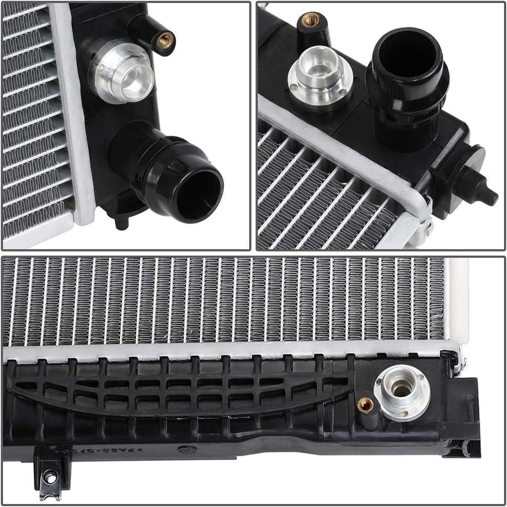 OEM-RA-2648 Aluminum Radiator Compatible with 96-01 A4 1.8T 2.8/A4 Quattro 2.8,Core Dimensions: 24-7/8" W X 15-5/8" H X 1-1/4" D,1-1/4" Inlet / 1-1/4" Outlet