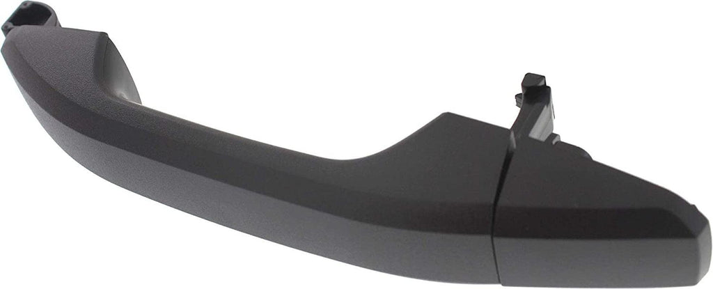 Front and Rear Exterior Door Handle Set of 4 Compatible with 2014-2018 Chevrolet Silverado 1500 & 2014-2018 GMC Sierra 1500 & 2015 Chevrolet Colorado Black Driver and Passenger Side