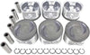 DNJ P634.20 Oversize Piston Set for 1996-2004 / Infiniti, Mercury, Nissan/Frontier, Pathfinder, Quest, QX4, Villager, Xterra / 3.3L / SOHC / V6 / 12V / 3275Cc / VG33E