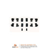 Disc Brake Hardware Kit for Taurus, Taurus X, Sable, Five Hundred+More H5771Q