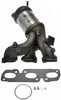 Dorman 674-817 Rear Manifold Converter - Not CARB Compliant Compatible with Select Ford / Lincoln / Mercury Models (Made in USA)