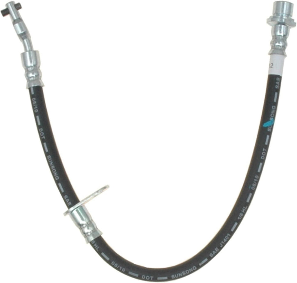 Professional 18J1027 Front Passenger Side Hydraulic Brake Hose Assembly