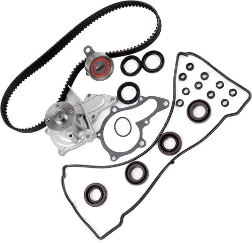 13568-056 TBK235 WP170-1860 VC15 TS26235 ITM235 VCTO015 Engine Timing Belt Kit Fits for 93-97 for Geo for Prizm 94-97 for Toyota Celica 93-97 for Toyota Corolla