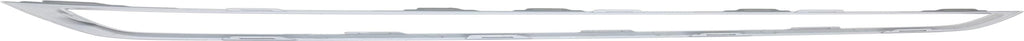 Passenger Side Grille Trim Compatible with 2010-2013 Acura MDX Painted Silver, Fits on Bumper Grille - AC1039111