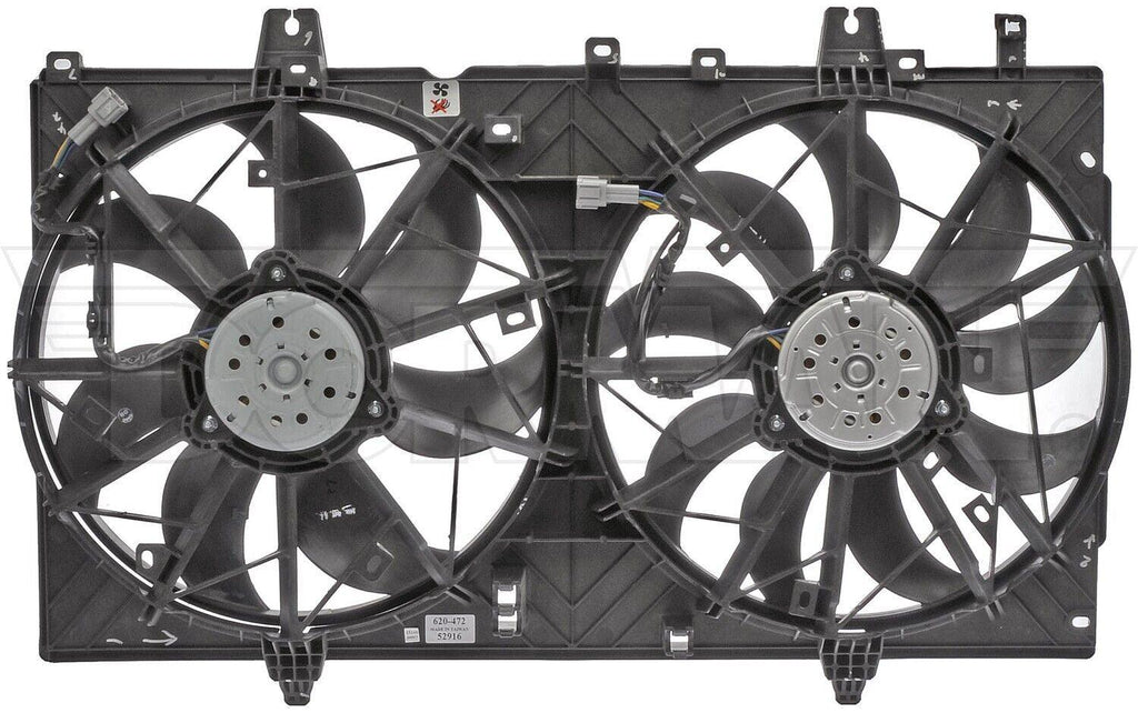 Dorman Engine Cooling Fan Assembly for Nissan 620-472