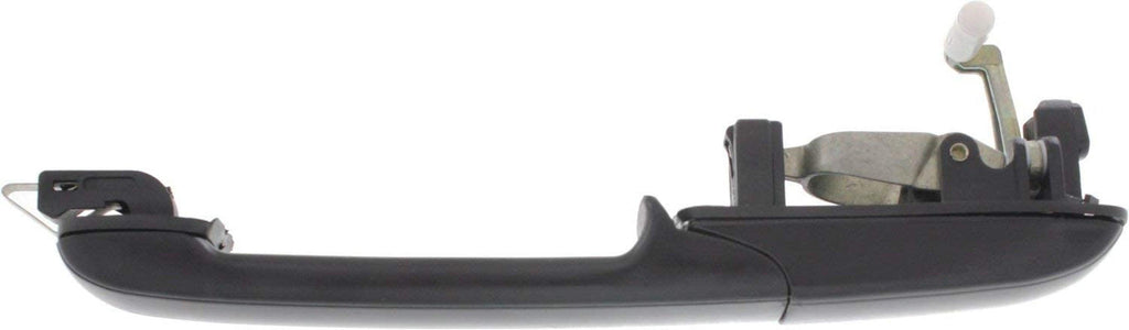Exterior Door Handle Compatible with Volkswagen Passat 1990-1993 Front and Rear Door Handle Right Side and Left Side Set of 4 outside Textured Black Plastic+Metal