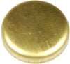 Dorman 565-024 Brass Cup Expansion Plug 1-1/4 In, SC, Height 0.260 Compatible with Select Ford/Mercury Models, 10 Pack