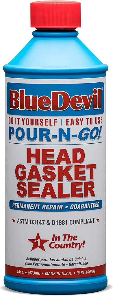 Bluedevil Products 00209 Pour-N-Go Head Gasket Sealer - 16 Ounce