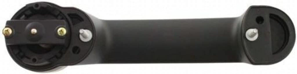 Compatible with Jeep Liberty Exterior Door Handle 2008-2012 Driver or Passenger Side | Front | Textured Black | Trim:All Submodels | CH1310155 | 4589164AH