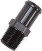 8183 Heater Hose Fitting Straight 1/2 In. NPT and 3/4 In. Barb Black Heater Hose Fitting