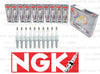 Set of 10 for BMW E60 M5 E63 E64 M6 Spark Plugs NGK Laser Platinum