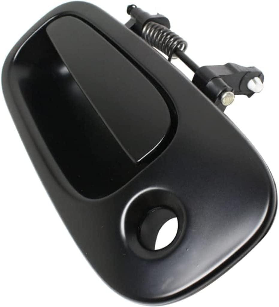 for Dodge Charger Exterior Door Handle Front, Driver Side Primed (2006-2010) | with Key Hole| Trim:All Submodels