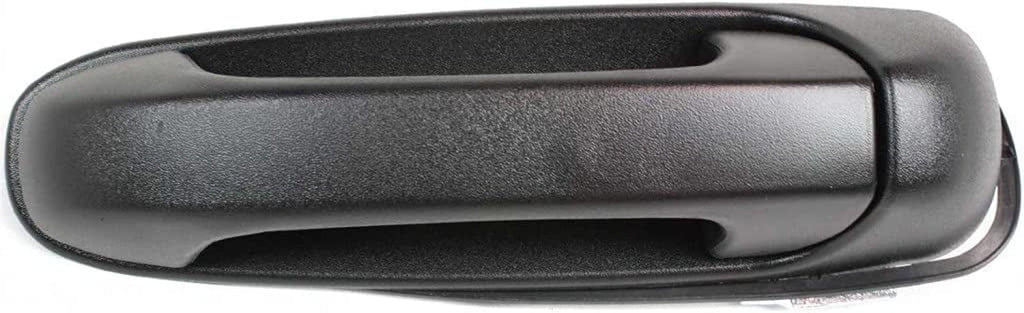 Compatible with Jeep Grand Cherokee Exterior Door Handle 1999-2004 Passenger Side | Rear | Black | Trim:All Submodels | CH1521105 | 55135838AD