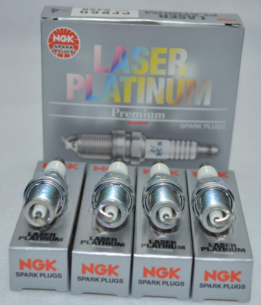 4- NGK SPARK PLUG HIGH POWER LASER PLATINUM HONDA S2000 F22C1 F20C1-- PFR7G11S