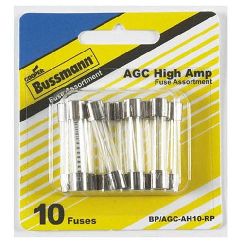 Cooper Bussmann BP/AGC-AH10-RP: Agc High Amp Assortment