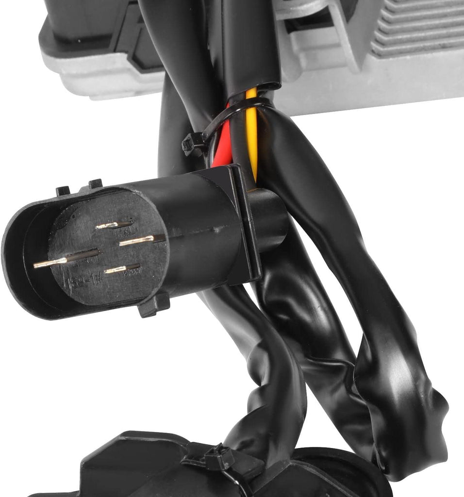 OEM-RF-0371 Factory Style Radiator Cooling Fan Assembly Compatible with 2006-2010 Beetle / 2010 Beetle Cabrio 2.5L