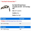 Rear Right ABS Speed Sensor - Compatible with 2007 - 2010 Ford Edge AWD 2008 2009