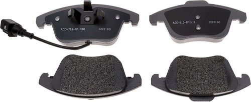 Silver 14D1375M Semi-Metallic Front Disc Brake Pad Set