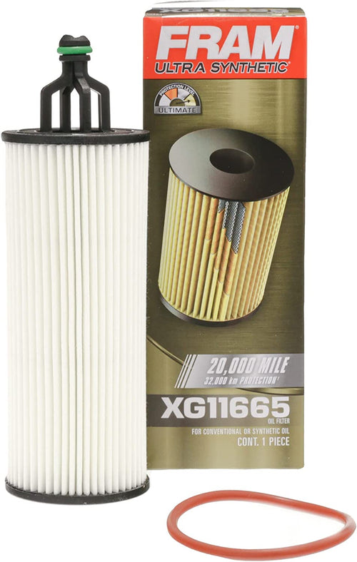 Ultra Synthetic Automotive Replacement Oil Filter, Designed for Synthetic Oil Changes Lasting up to 20K Miles, XG11665 (Pack of 1)