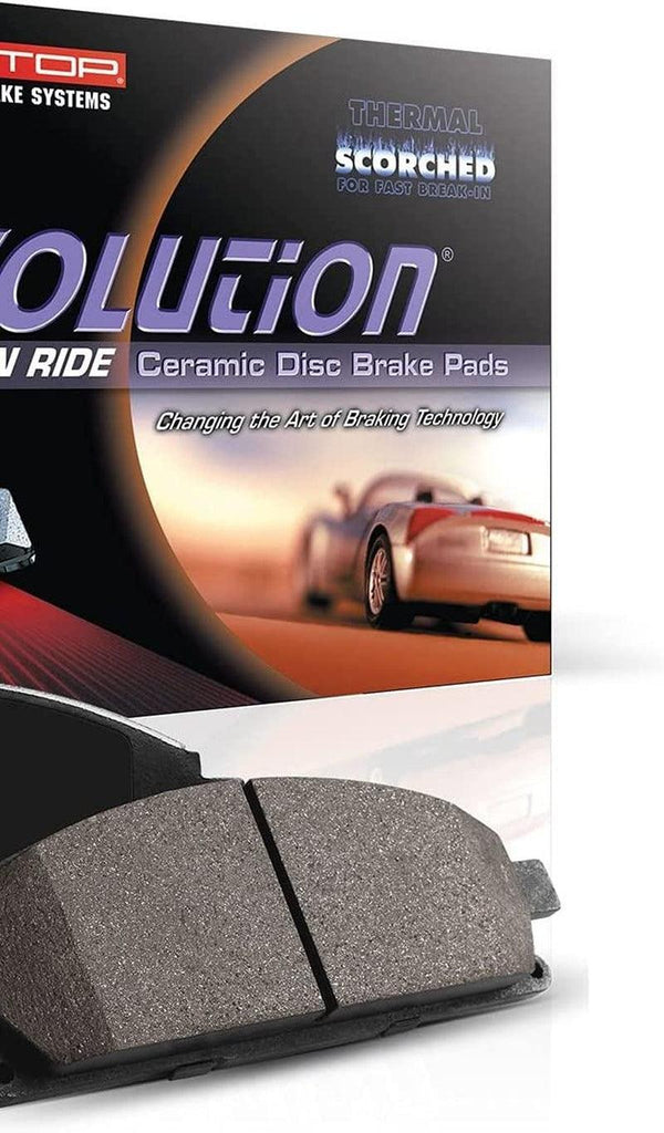 16-2076 Z16 Evolution Front Ceramic Brake Pads