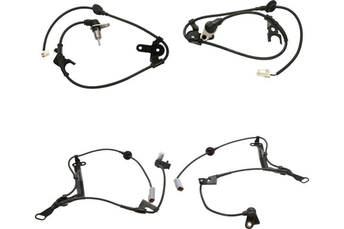 Front & Rear SET ABS Wheel Speed Sensor for 1999-2003 Mazda Protege (58403)