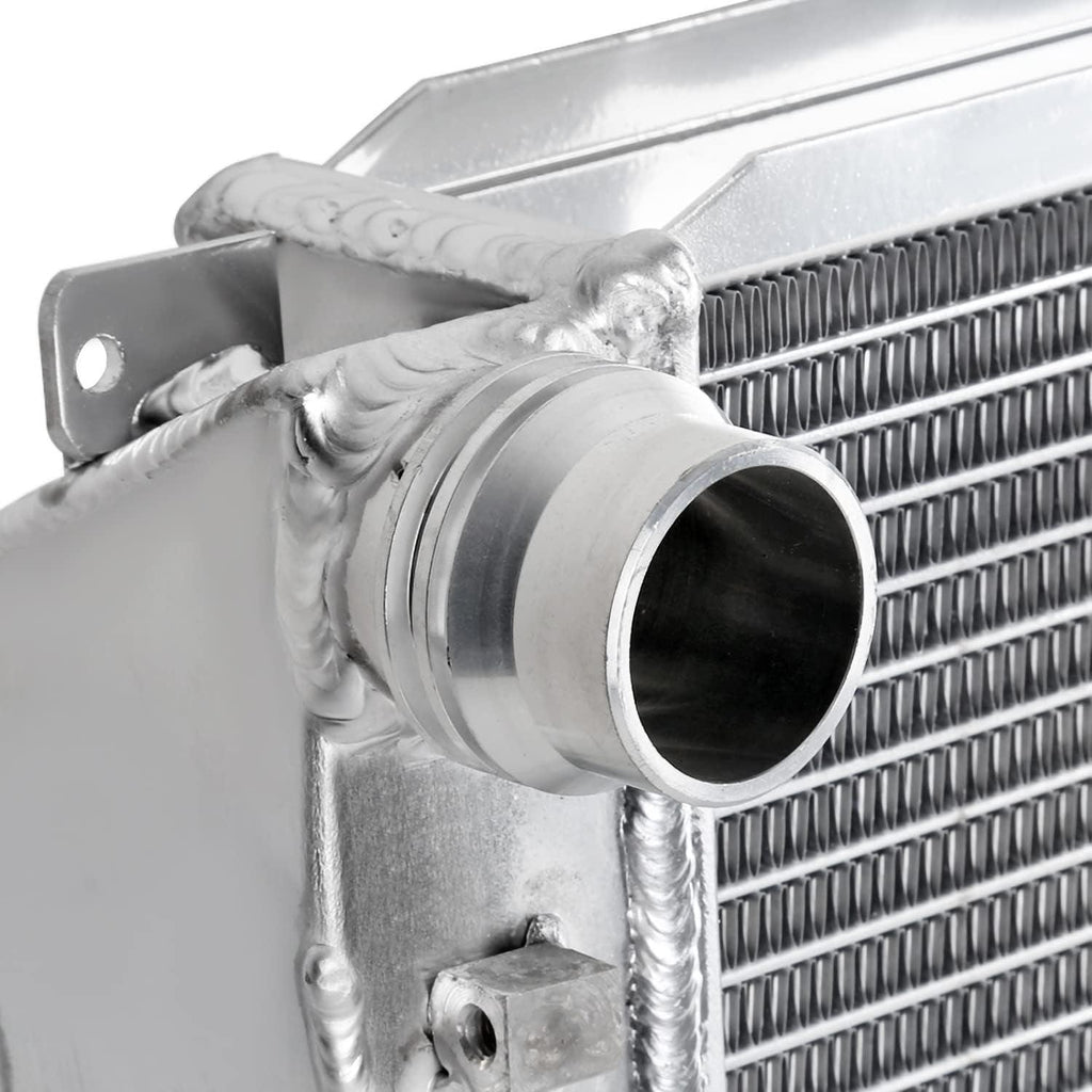 Manual 3-Row Aluminum Performance Cooling Radiator Compatible with BMW M3 E46 2001-2006