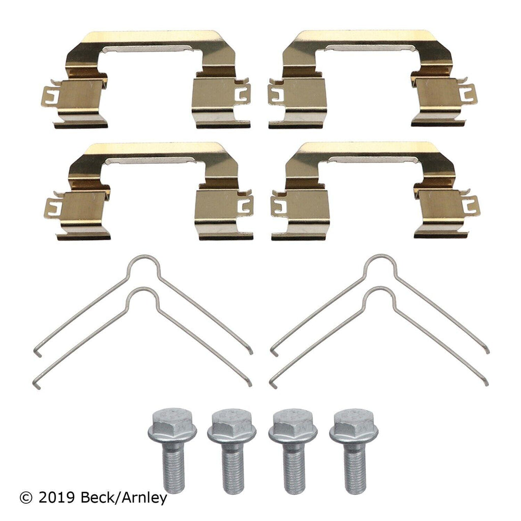Beck Arnley Front Disc Brake Pad Set for 18-22 Honda Odyssey (085-7091)