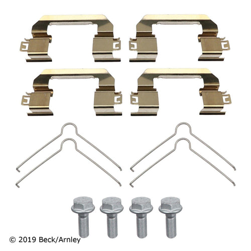 Beck Arnley Front Disc Brake Pad Set for 18-22 Honda Odyssey (085-7091)