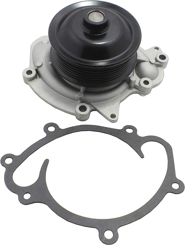 DNJ WP1173 Water Pump for 07-15 Freightliner, Mercedes-Benz, Dodge, Jeep, Grand Cherokee, R320, Sprinter 3500, ML320, 3.0L V6 DOHC Turbocharged EXM