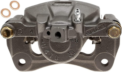 Gold 18FR1377 Front Passenger Side Disc Brake Caliper Assembly (Friction Ready Non-Coated), Remanufactured