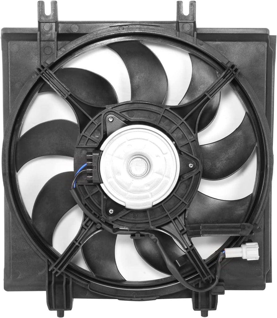 OEM-RF-0925 Factory Style A/C Condenser Fan Assembly Compatible with 14-18 Forester / 15-21 WRX 2.0T 2.5L NA