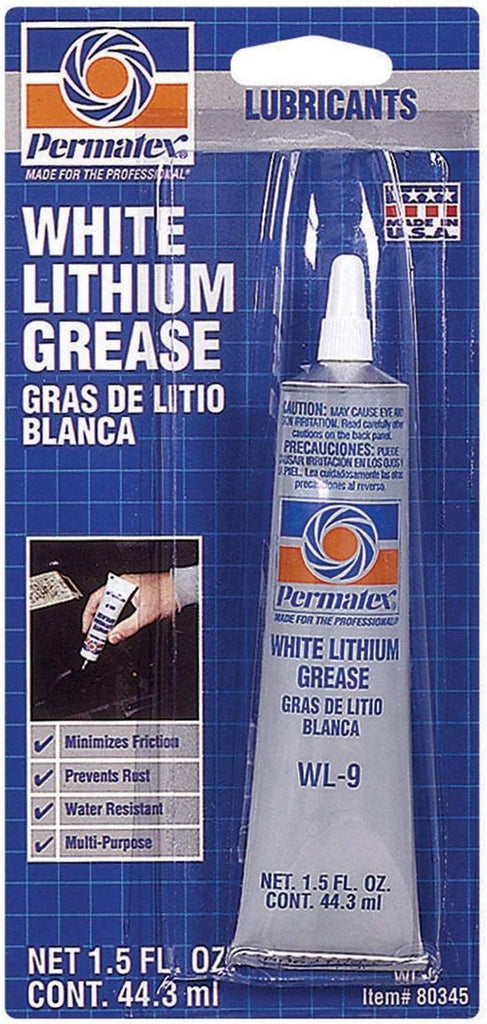 Permatex 80345 White Lithium Grease, 1.5 Oz.
