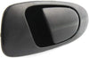 For Honda Civic Exterior Door Handle Rear, Passenger Side Smooth Black (1992-1995) | Trim: DX/LX/EX | HO1521102 | 72640SR4J01ZC